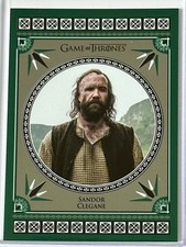 Sandor Clegane 2024 Rittenhouse Game of Thrones Legends of The Realm #24 Emerald picture