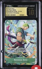 RORONOA ZORO ONE PIECE (2026) PROMOTIONAL CARD -P- 114 CONVENTION GIVE AWAY picture