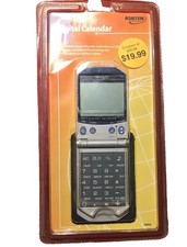 Vintage Ashton Racks Flip Top Digital Calendar and Calculator Brand New & Sealed picture