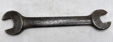 Antique 1914-24 J H Williams No. 34 Open-end Wrench 5/8~1/2 USS & 9/16 ~3/4 SAE picture