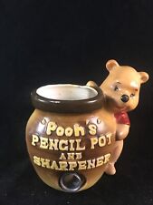 1964 Enesco Disney Winnie The Pooh Ceramic Pot and Sharpener picture