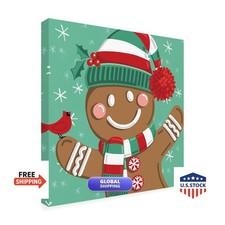 Trademark Fine Art Festive Christmas VIII Canvas Art 14x14 picture