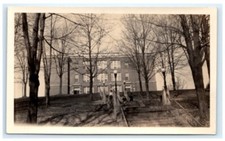Antique Photograph Fort Plain NY High School Montgomery County 1920s 1930s E9 picture