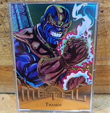 Fleer 1995 Marvel Metal Thanos #19 Base Set Non-Sport Trading Card picture