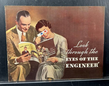 Original 1933 Ford Ford-A-Scope Engineer Sales Brochure without 3-D Glasses 33 picture