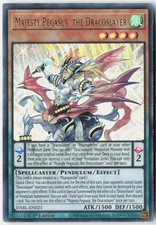 Majesty Pegasus, the Dracoslayer DABL-EN023 Yu-Gi-Oh 1st Edition NM picture