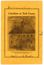 Catechism on York County Pennsylvania 1921 150th Anniversary Continental Congres picture