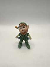 Vintage Lefton Elf Pixie Empty Pockets Figurine * picture