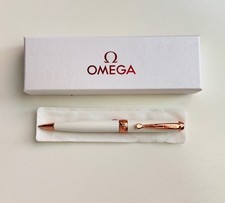 OMEGA Rose Gold Pen Official Timekeeper Collectible Branded Accessory picture