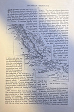 1882 Southern California Fresno Bakersfield Visalia Tehachapi Pass illustrated picture