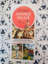 Vintage Travel Japanese Village And Deer Park Buena Park California picture