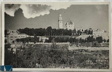 Jerusalem Mt. Zion USED Real Photo Postcard picture