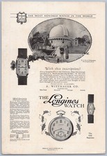 1925 Wittnauer Longines Watch Vintage Ad Wristwatch US Naval Observatory picture