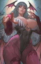 STREET FIGHTER X DARKSTALKERS: HUNTER KILLERS #1 - ICKPOT COVER A VIRGIN VARIANT picture