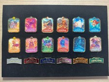 Disney Lorcana 18 Piece Metal Pin Complete Set Brand New Elsa pin picture