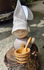 New Aarikka Finland Sauna Tonttu Elf with Tag 