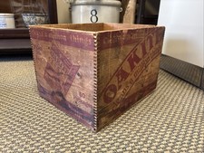 Antique Wooden Crate Oakite Cleaner Soap Box New York Cleans A Million Things picture