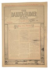 Dakota Farmer 1933 Newspaper Vintage Agriculture Rural History Very Good picture