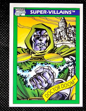 1990 IMPEL MARVEL UNIVERSE SERIES ONE DR. DOOM CARD #60 picture