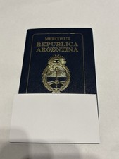 Vintage Expired Argentina MERCOSUR Travel Documents 00s Expiried picture