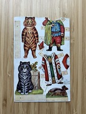 Louis Wain Tuck Postcard Dressing Dolls Fairy Tale Series V Dick Whittington picture