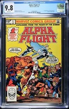 CGC 9.8 ALPHA FLIGHT #1 .. 1ST PUCK & MARRINA .. X-MEN .. 1983 .. picture