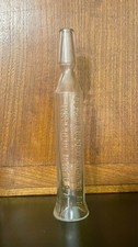Rare Antique 1896 CUSHMAN Glass Embossed Cow Milker, Historical Farm, Dairy IOWA picture