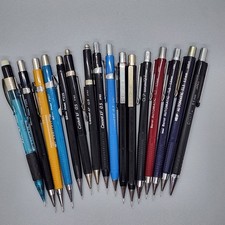 Vintage Mechanical Pencil Lot - Pentel P225 Castell 9765 Berol Skilcraft Sakura  picture
