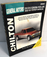Chilton General Motors S10/S15/Sonoma Pick-Ups 1982-93 Repair Manual *GOOD+* picture
