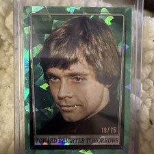 2023 Topps Star Wars ROTJ Sapphire Toward Brighter Tomorrows Green /60 #130 picture