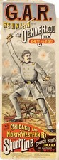Grand Army of the Republic 1883 Reunion Poster - 12x32 Stunning Archival Paper picture