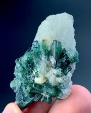 130 Cts Beautiful Tourmaline Crystal Bunch Specimen From Afghanistan picture