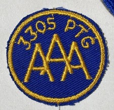 G W Lawrence 3305th Pilot Training Group Anderson Air Activities Patch 20-5 picture