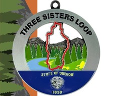 Three Sisters Loop Medal picture