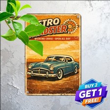 Classic Retro Theme Metal Sign Vintage Living Room Cafe Wall Tin Plaque Decor picture