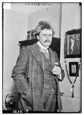 Photo:G.K. Chesterton Portrait in Suit and Glasses picture