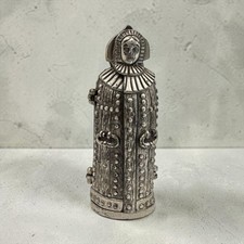 Antique Iron Maiden Maid Torture Device BROKEN FIGURE Souvenir Nuremberg Zinn picture