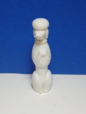 AVON Vintage Tall Poodle Cologne Bottle White 1970's C203-1 picture