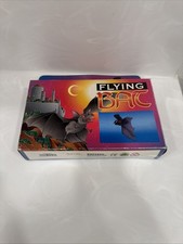 Vintage 1999 Loftus Flying Bat Eyes Glow Red Halloween Decoration Electronic picture