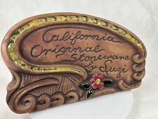 California Originals Stoneware of Torrance Pottery Dealer Display Sign by Suzi picture
