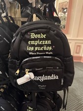 DISNEYLANDIA Mini Backpack Viva La Bonita Donde Empieza Los Sueños Disney Parks picture