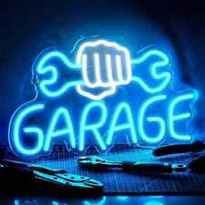 1pc GARAGE Neon Sign Light, With Adjustable Brightness, Letter Garage Lights picture