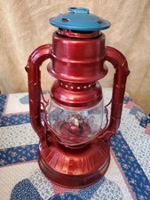 Antique Vintage Dietz Little Wizard Barn Railroad Hurricane Kerosene Oil Lantern picture
