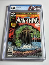 Man-Thing Vol. 2 #1 (1979, Marvel) CGC 9.8 White Pages Newsstand picture