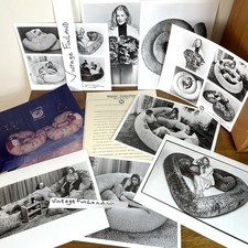 VTG The Touché a Tout 8 Photographs 70s 80s Models Furniture History Chair Couch picture