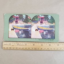 Hel Splash Housemaid's Hard Luck 1898 T.W. Ingersoll Stereoview Card picture