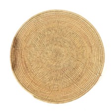 Makenge Flat Wedding Basket 18 Inch Zambia picture
