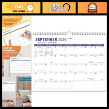 2026-2027 Jewish Calendar, 5787-5788 Hebrew Calendar, Wall Planner & Dates picture