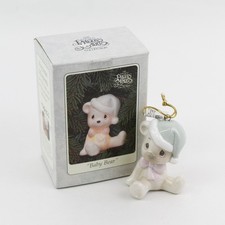Precious Moments Enesco 1993 Baby Bear Christmas Ornament NEW picture
