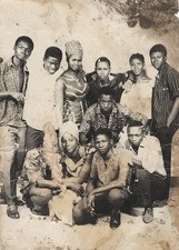 c. 1970's Young Group at a Party, Mali Photograph picture